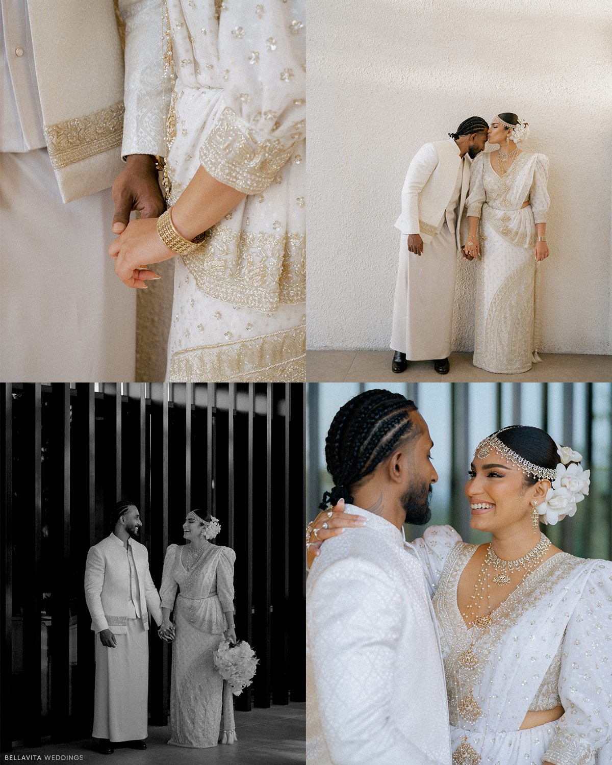Couple in traditional attire